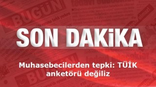 Muhasebecilerden tepki: TÜİK anketörü değiliz