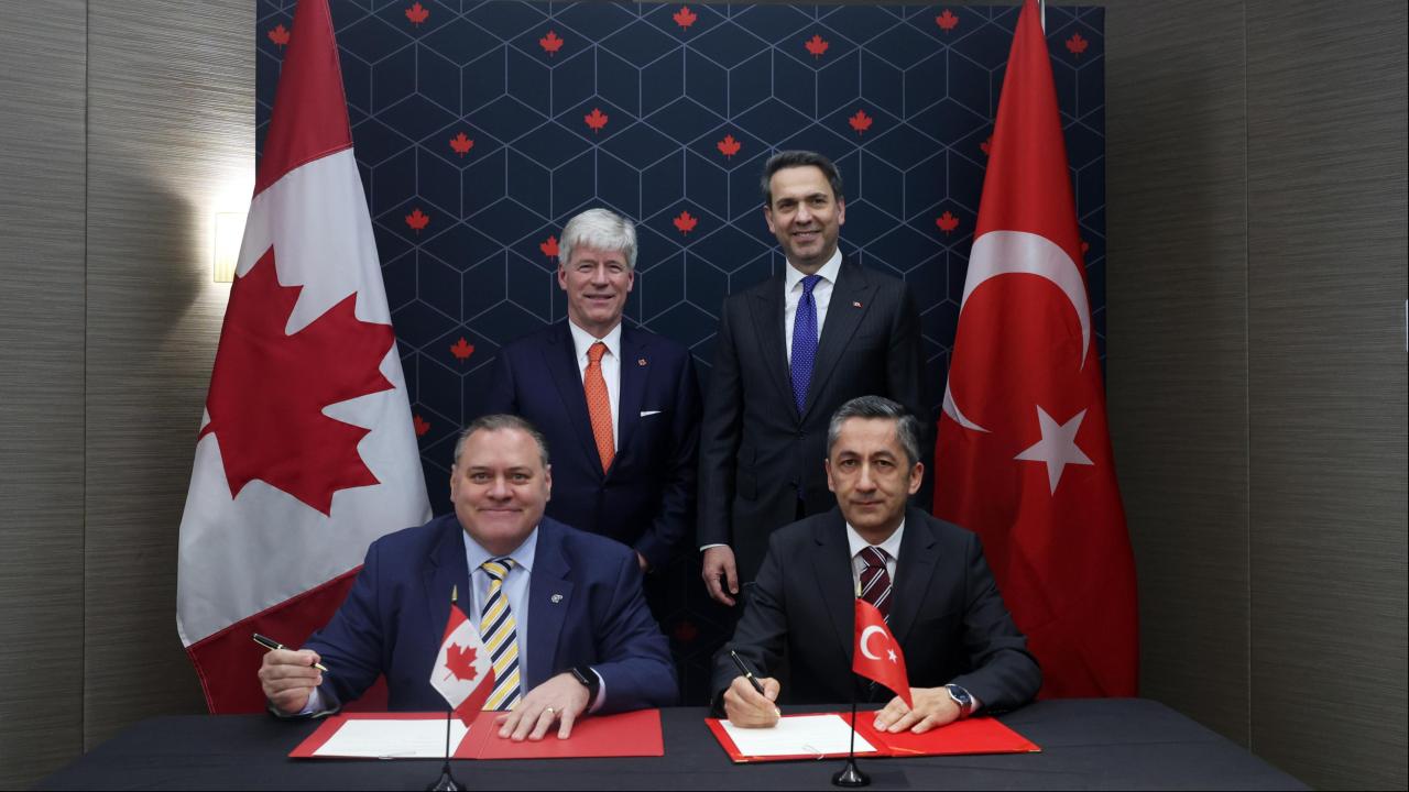 Türkiye ile Kanada arasında nükleer enerji alanında mutabakat zaptı imzalandı