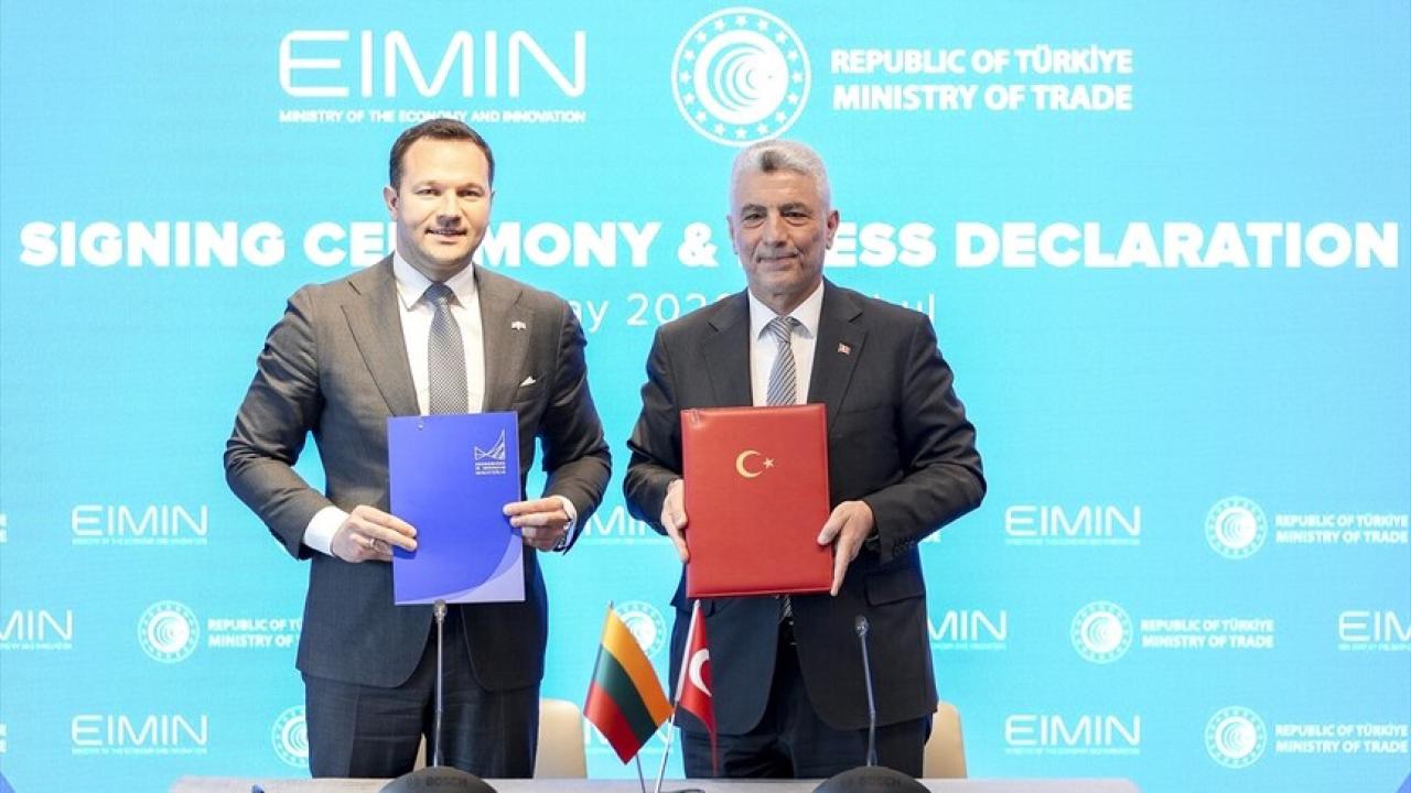 Türkiye ve Litvanya’dan 1,5 Milyar Dolarlık Ticaret Hedefi: JETCO Protokolü İmzalandı