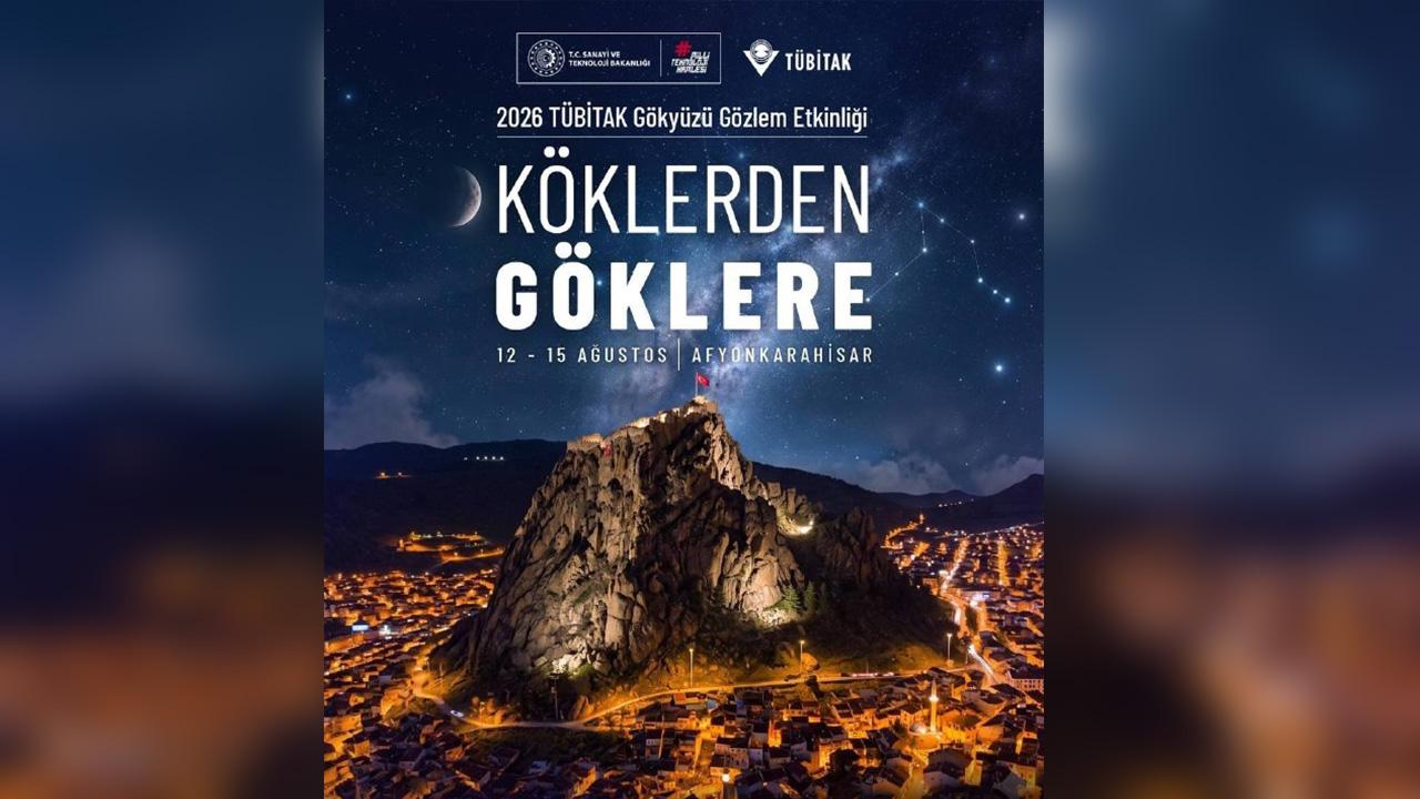 Afyonkarahisar’da TÜBİTAK Gökyüzü Gözlem Etkinliği